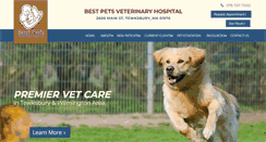 Desktop Screenshot of bestpetsvet.com